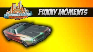Burnout Paradise Funny Moments - Sick flip, Funny racing & Rageing!