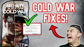 How To FIX BLACK OPS COLD WAR Crashing PC FIX GUIDE Call Of Duty