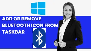 How to Add or Remove Bluetooth Icon from Taskbar in Windows 11 | GearUpWindows Tutorial