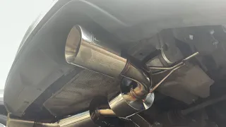 Mazda CX-3 aftermarket Corksport exhaust before and after sound.