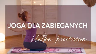 Joga dla zabieganych - klatka piersiowa  | ★★✩✩✩ |