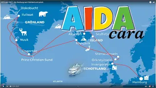 AIDA cara 2017 - Von Hamburg nach Grönland und zurück