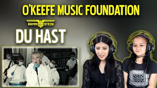 O'KEEFE MUSIC FOUNDATION REACTION | DU HAST COVER REACTION | RAMMSTEIN COVER | NEPALI GIRLS REACT