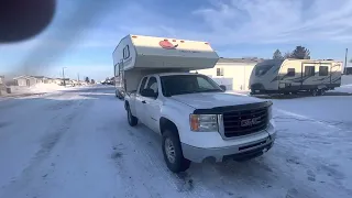 Truck camper tour, 1992 Trav-L-Mate