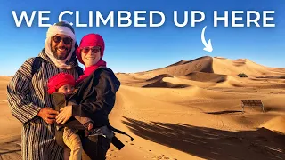 72 Hours in The Sahara Desert | We Made It To Merzouga Morocco