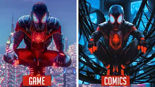 Marvel's Spider-Man: Miles Morales - Comics and Movies Origins of Every Suits