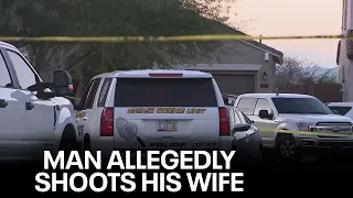 Man admits to shooting his wife, police say