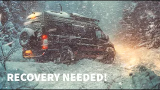 Surviving my 2nd Winter of Extreme Van Life, Cozy Camping, Freezing Temperatures & Snow Storm