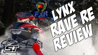 2022 Lynx RAVE RE Full Snowmobile Review