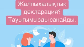 Жалпыхалықтық декларация. Кім ұтады, кім ұтылады?