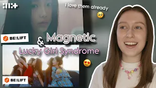 FIRST TIME REACTING TO ILLIT 'Magnetic' & 'Lucky Girl Syndrome' MV | Russian Reaction