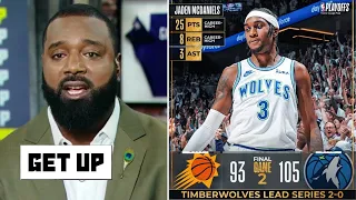Timberwolves has Durant & Booker in the bag - Chris Canty on Anthony Edwards shutdown Suns 105-93