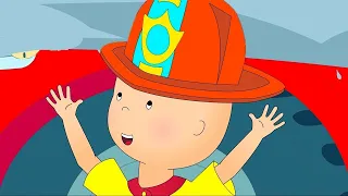 Caillou the Firefighter | Caillou New Adventures | Cartoons for Kids | WildBrain Bananas