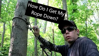 How Do I get My Rappel Rope Down?