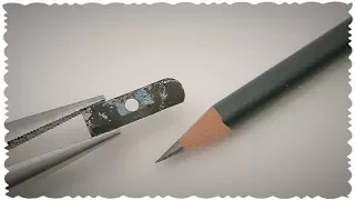 Sharpening a pencil sharpener with a Whetstone