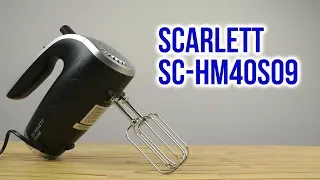 Распаковка SCARLETT SC-HM40S09