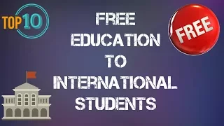 ✔ Top 10 countries that offer free education to international students