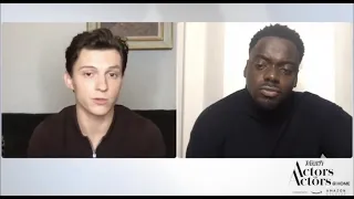 Tom Holland Talks About The Cherry Movie Filming Experience With Daniel Kaluuya | Actors on Actors