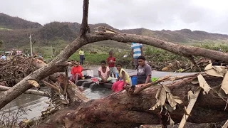 Fiji battered by Cyclone Winston