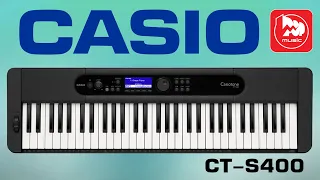 [Eng Sub] Casio CT-S400 lightweight portable keyboard