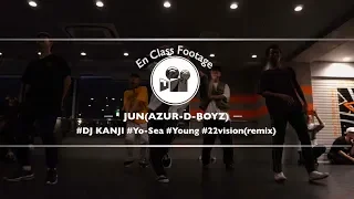 JUN " 22VISION(Remix) Feat. Yo-Sea & Young Coco / DJ KANJI " @En Dance Studio SHIBUYA SCRAMBLE