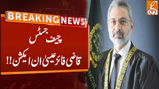 Chief Justice Qazi Faez Isa in Action | Breaking News | GNN