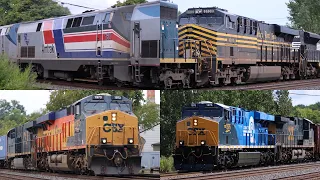 Railfanning in Fairport, NY - End of Summer 2023