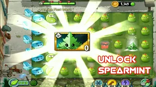 Plants vs Zombies 2 How to Unlock Plants Spearmint Without Collect Seed Packets and Diamond