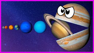 HUNGRY PLANETS COMPILATION | Mercury Venus Earth Mars Jupiter Saturn Uranus Neptune