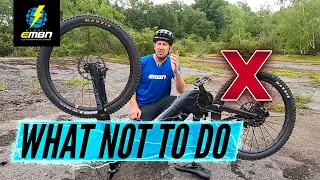 14 Things You Should Never Do On Your E Bike | EMTB Mistakes