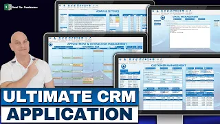 How To Build The ULTIMATE CRM Application In Excel + FREE DOWNLOAD