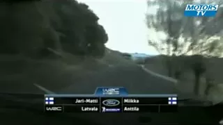 WRC Rally New Zealand 2012 - Latvala Mistake