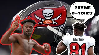 Tampa Bay Buccaneers Hit with LAWSUIT by Antonio Brown over defamation of CHARACTER?!