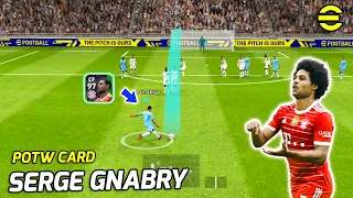 New POTW Gnabry is too Dangerous 🔥 | eFootball 2023 Mobile