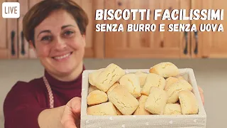 VERY EASY BUTTER AND EGG FREE COOKIES  - Live Homemade by Benedetta
