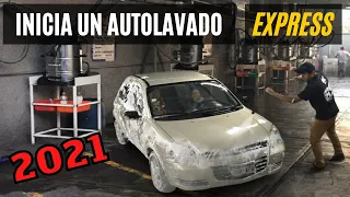 AUTOLAVADO y CAR WASH EXPRESS Tipo TUNEL | HIDROLAVADORAS INDUSTRIALES APOLLO [2021]