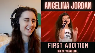 Singer Reacts to Angelina Jordans First Audition - Gloomy Sunday