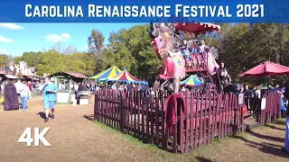 Carolina Renaissance Festival 2021 | Walking tour |4K