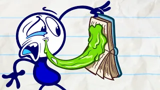 Pencilmate's Loud Sneeze! | Animated Cartoons Characters | Animated Short Films | Pencilmation