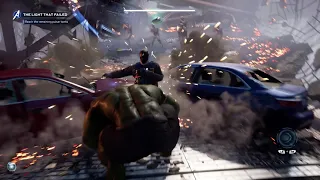 The Hulk destroys everyone on the bridge! - Marvel's Avengers