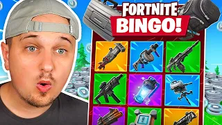 MUSIMY ZNALEŹĆ WSZYSTKIE PRZEDMIOTY Z KARTNI BINGO w Fortnite