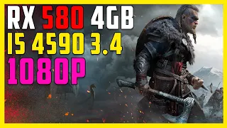 Assassin's Creed Valhalla - RX 580 4GB - i5 4590 - 16GB Ram - 1080p