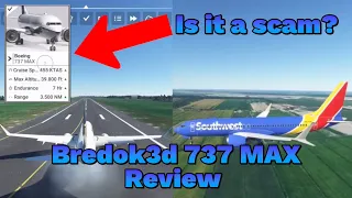 Bredok3d 737 MAX, is it a SCAM? #msfs2020