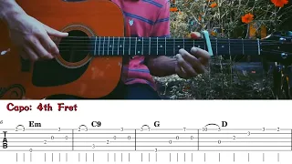 River flows in you (Ala-ala Version) - BASIC Guitar Tabs & Chords | Fingerstyle Guitar | Toturial
