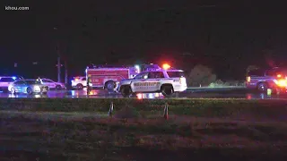 Driver dead after car crashes into pole, catches fire