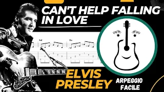 Tutorial chitarra: Can't Help Falling in Love (Elvis Presley) - Arpeggio semplice