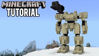 MINECRAFT : Numsekar Mech Build From Front Mission Tutorial