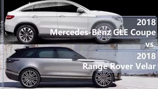2018 Mercedes GLE Coupe vs 2018 Range Rover Velar (technical comparison)