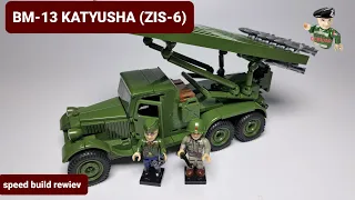 BM-13 KATYUSHA (ZIS-6)-COBI 2280 (speed build rewiev) #cobi #bricks