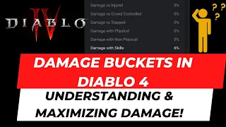 Understanding Damage Buckets and Maximizing Your DMG in Diablo 4!